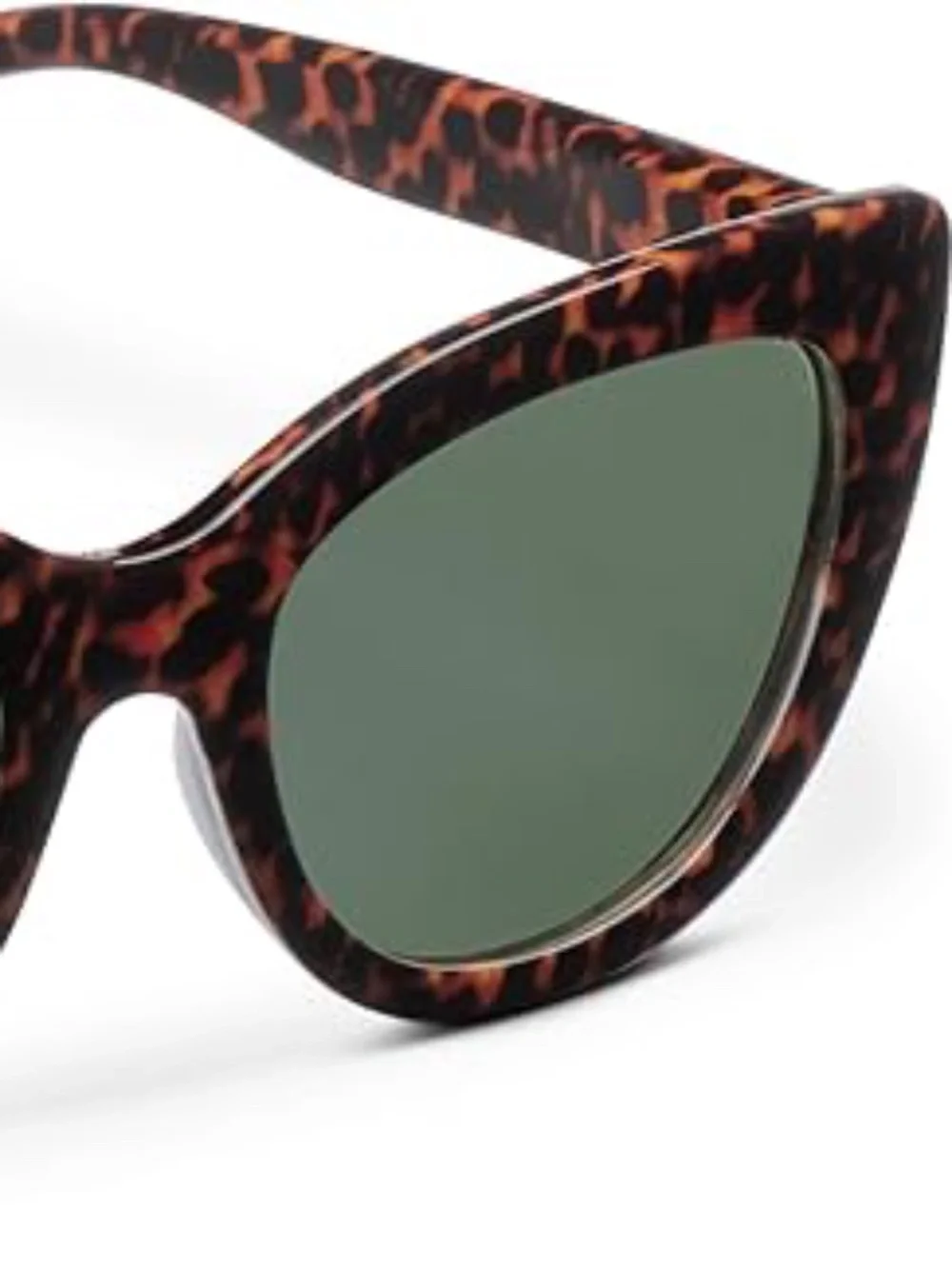 NEW CAPRI LEOPARD PEEPERS CAT EYE SUNGLASSES